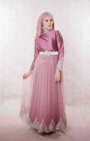 16 Contoh Desain Baju Gaun Muslim Wanita Terbaru