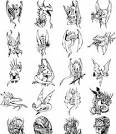 Dragon tatoo vector pack | LordofDesign.com - Download free ...