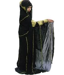 Al-raaya Dulhan Black Abaya Without Shayla Price in India - Buy Al ...