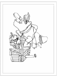 Lupo disegno - Disegni da colorare - IMAGIXS