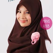 Jual MANIS HIJUP PALING MURAH || HIJAB DOUBLE HAICONT COKLAT ...