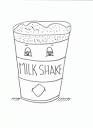 Cold Drinks coloring page