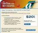 AirTran $20 off promo code - Airfarewatchdog
