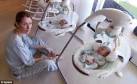 Celine Dion shows off miracle twins on Oprah in her big white home