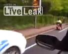 Caught on camera: Hilarious moment two police cars escort PCSO