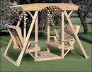 Porch Glider Chairs | Wood Patio Glider Benches - Fifthroom
