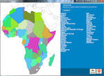 Africa Interactive Map Quiz Software Screenshots, screen capture ...