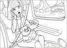 Barbie Thumbelina coloring page