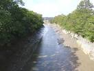 ST5872 : Looking along the New Cut from Goal Ferry Bridge - via Daymix