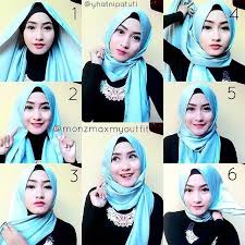 Kumpulan Cara Berhijab Pashmina Satin Terbaru - Remaja Update