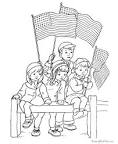 Veterans Day coloring page
