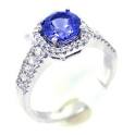 Tanzanite Ring and more Tanzanite Rings Gold and Diamond Tanzanite ...