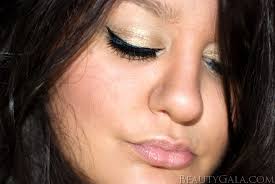 For the look above, I applied Bold Gold to my eyelids using a synthetic eyeshadow brush, ... - bold61