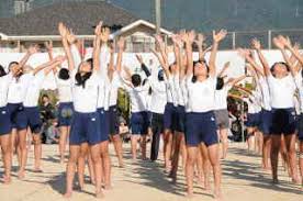 小中学生組体操女子|Minamihara Sports Day 2013