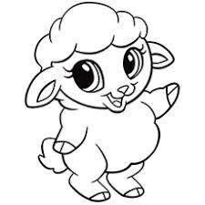 Image result for sheep coloring page
