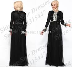 Black abaya in dubai kaftan modern islamic clothing underscarf ...