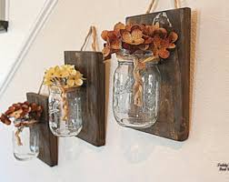 Hydrangea Rustic Floral Arrangement Flower Accents by TeddysRoom
