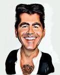 Simon Cowell Caricature by Andrew Oakley - Photoshop Creative