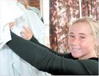 Sarah Martin (11) takes a look - sarah_martin_11_takes_a_look_through_the_racks_at__9051982154