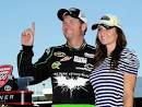 Dale Earnhardt Jr. shares victory-lane kiss with girlfriend