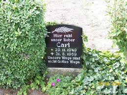 Grab von Carl Buhr, de (29.11.1949-31.08.1969), Friedhof Firrel