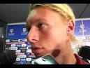 IT - Kjaer in mixed zone post Parma-Roma 25.09.11