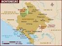 Map of Montenegro