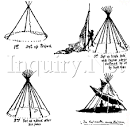 How to Build Teepees: Make Indian Teepee; TePee Making, Natve ...
