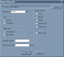 Import / export audio files - Wavosaur help