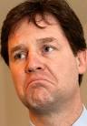 today, Nick Clegg,