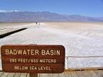 Death Valley, CA metric sign