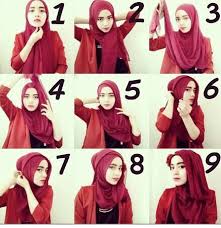 Tutorial Hijab Pashmina Sifon Simple Dan Elegan | Model Baju Dan ...