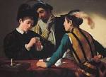 Michelangelo Merisi da Caravaggio - The Cardsharps, ca 1595