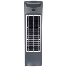 Pillar 31 1/4" High Gray Motion Sensor Solar LED Bollard Light