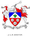 Coat-of-Arms of the astronomer J.L.E. Dreyer (1852-1926) - Numericana