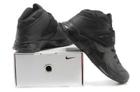 Nike Air Max LeBron James 7 All Black Basketball shoes,Air Jordan ...