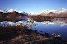 Taken on a beautiful March morning, the Black Mount is reflected in the - via Daymix