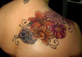 flower tattoos for girls