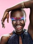 Alek Wek for Dutch Glamour August 2010 by Marc de Groot
