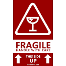 Handle with Care Labels - Free Shipping