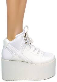 Y.R.U. Qozmo Hi Platform Sneakers | Dolls Kill