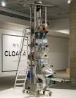 cloaca No. 5' by artist wim delvoye in montreal