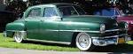 1951 Chrysler Windsor 4 Door Sedan - Green - Side Angle
