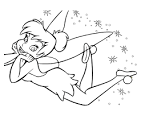 Tinkerbell Coloring coloring page
