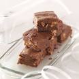 Triple Chocolate Fudge Recipe | Taste of Home Recipes