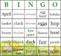 Easter Bingo Cards