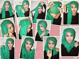 Tutorial hijab dalam Gambar- Info Hijab/Jilbab Terbaru