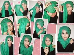 Tutorial Jilbab Paris 2016 - Info Busana Muslim