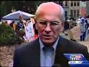 Congressman Paul Tonko visited the Occupy Albany protests.