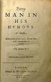 Every Man in His Humour - Wikipedia, the free encyclopedia